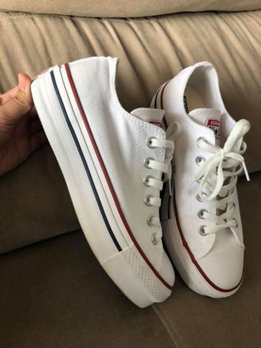 all star branco tamanho 35