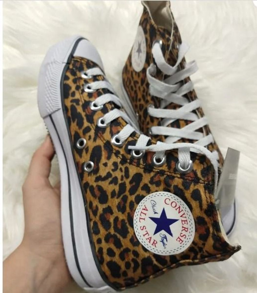 all star converse oncinha