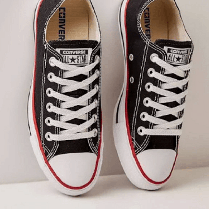 T nis Converse All Star Chuck Taylor Feminino Preto Lona N mero 34