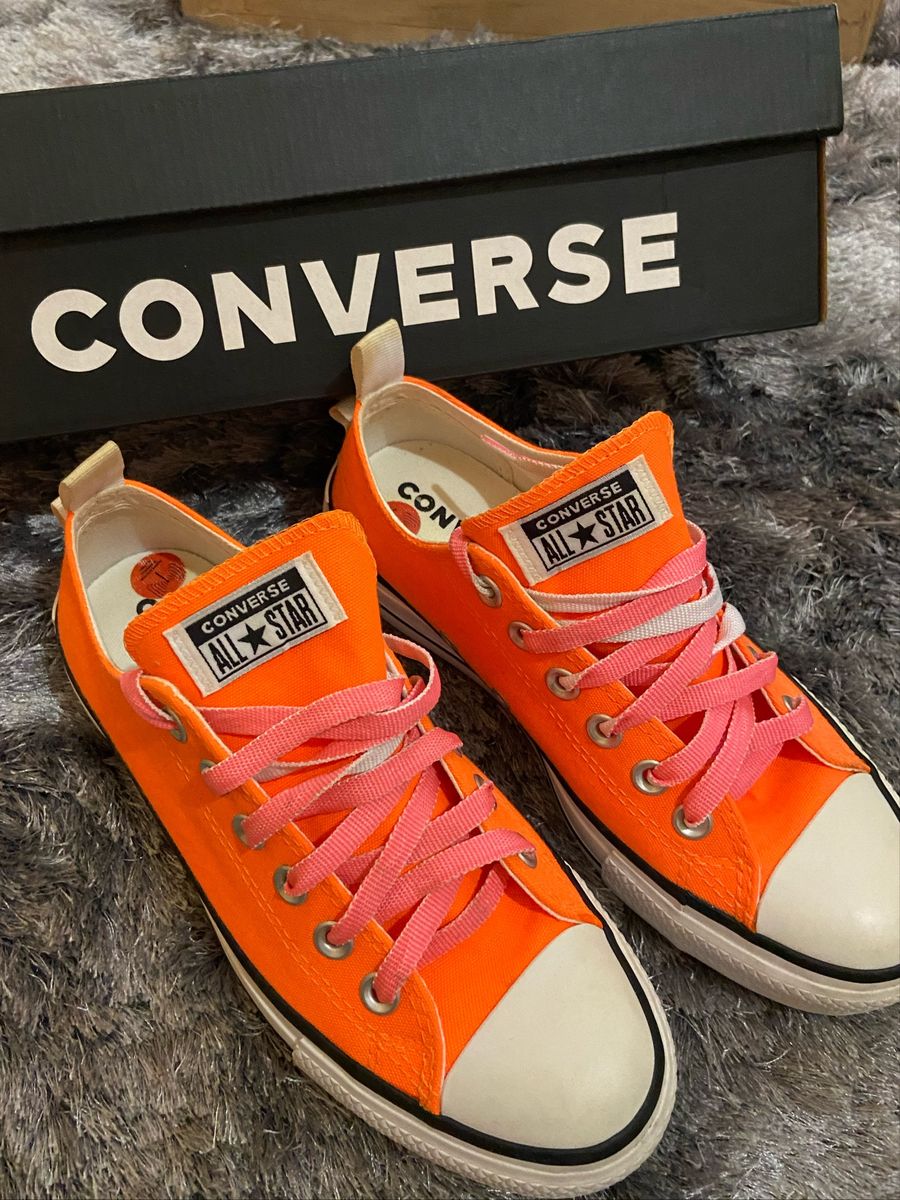 All star neon store laranja