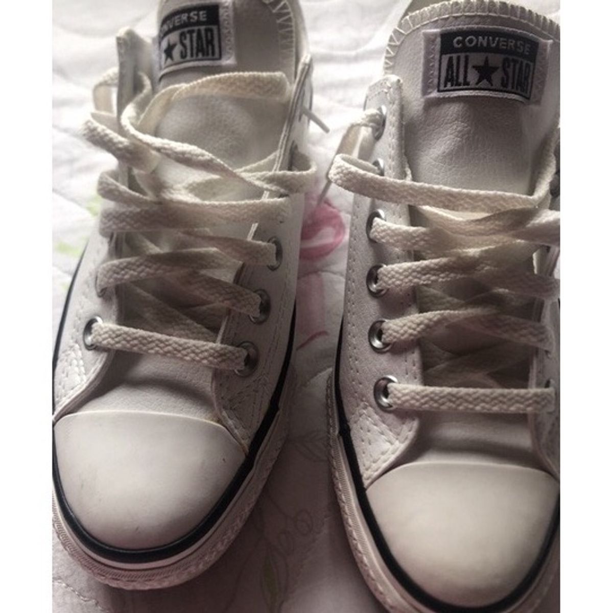 Tênis Converse All Star Chuck Taylor Plataforma Couro Feminino