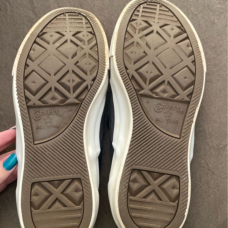 Tênis Converse All Star Core Slip On Preto+Branco Tamanho 37