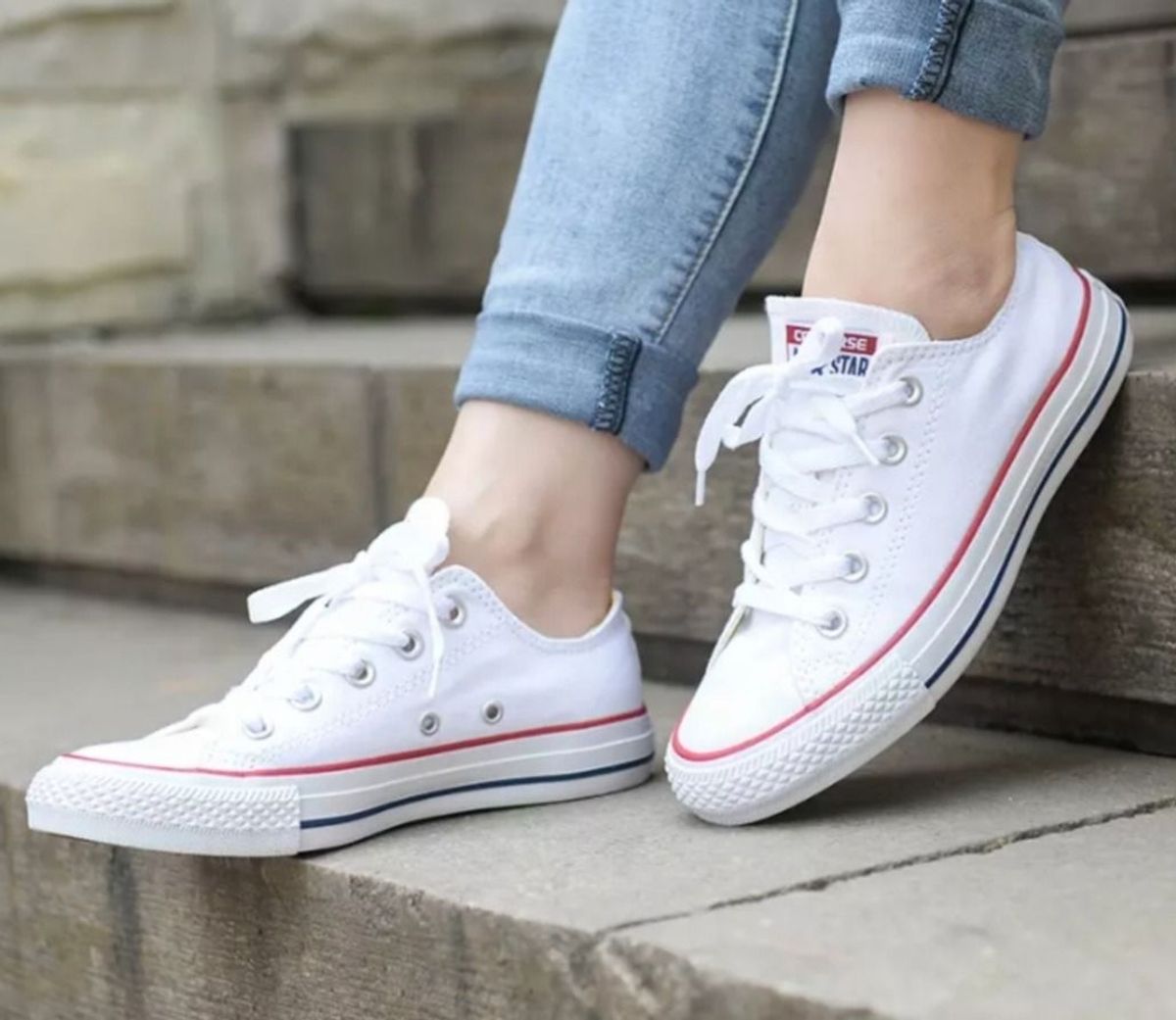converse feminino branco