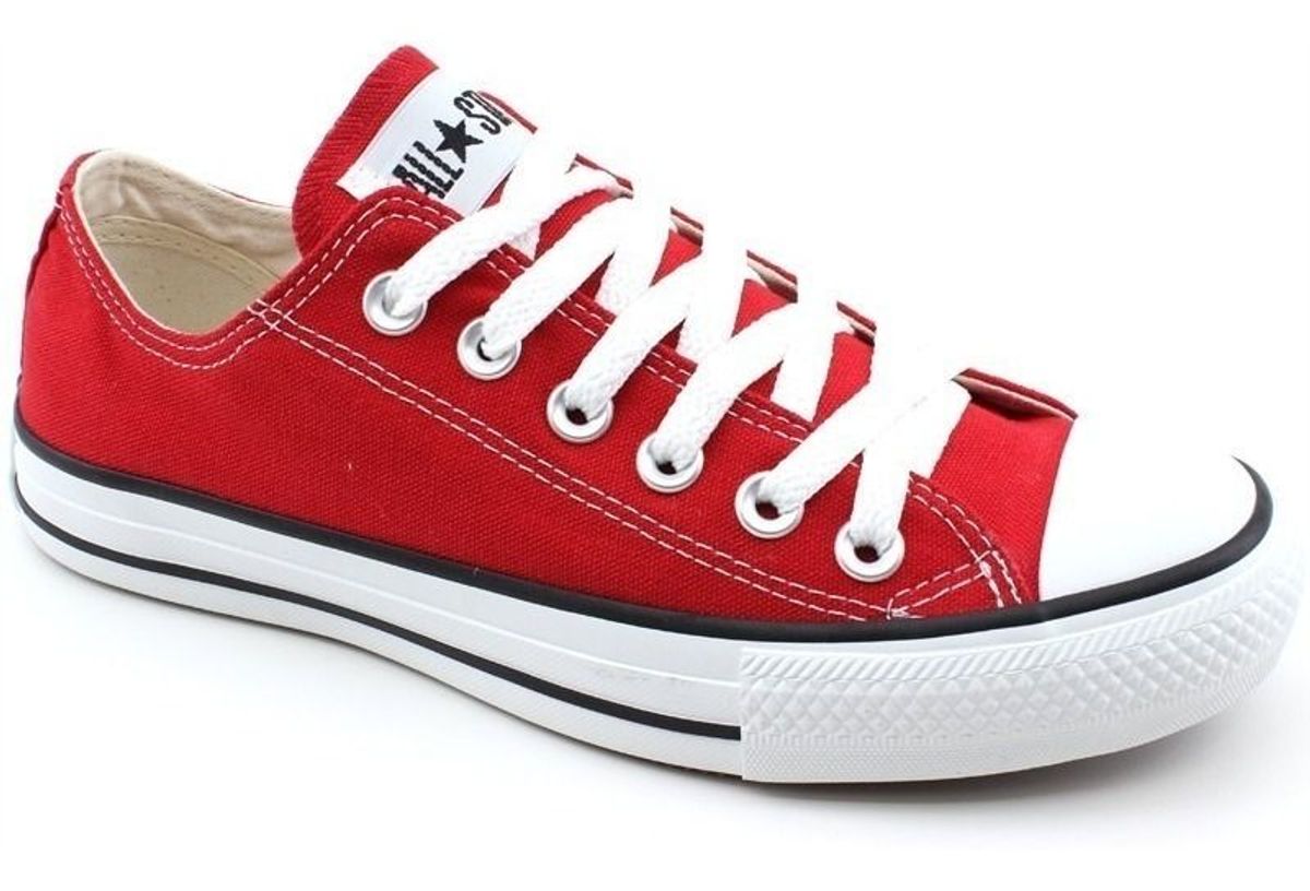 all star vermelho barato