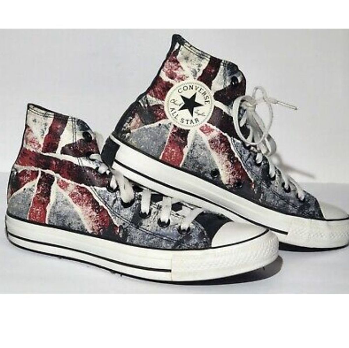 Tênis Converse All Star Cano Alto - Branco - Chuck Taylor - Botinha - Rock  Star