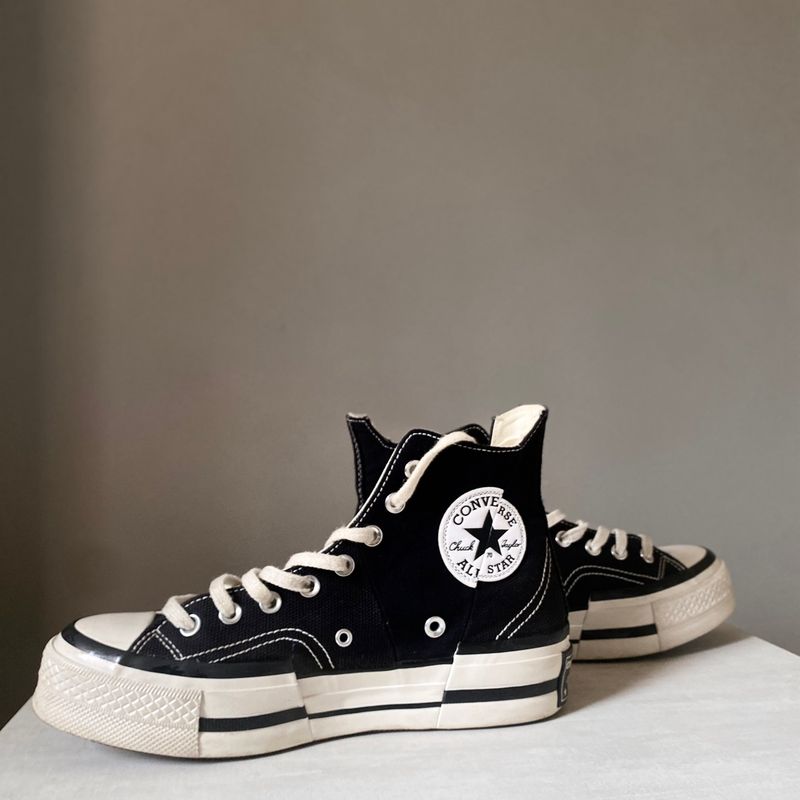 Tênis Converse Chuck 70 Plus All Star Feminino Preto / Branco