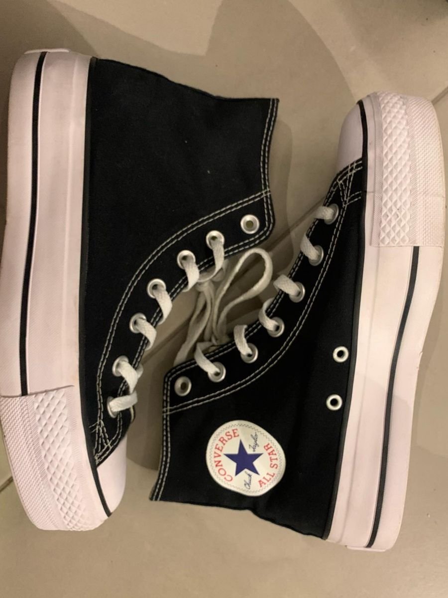 Tênis Converse Chuck Taylor All Star Platform Hi - Preto