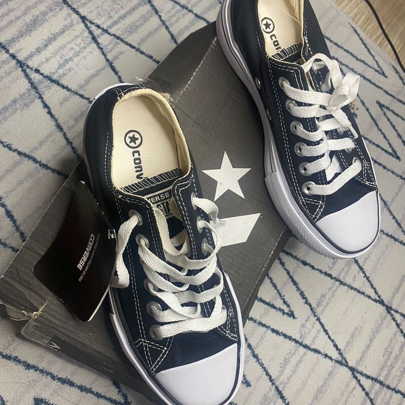 Tênis converse chuck taylor all star platform ox hot sale preto