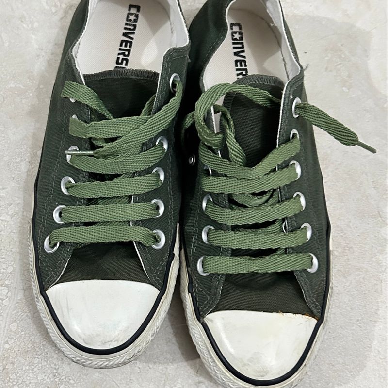 Converse chuck store taylor verde militar