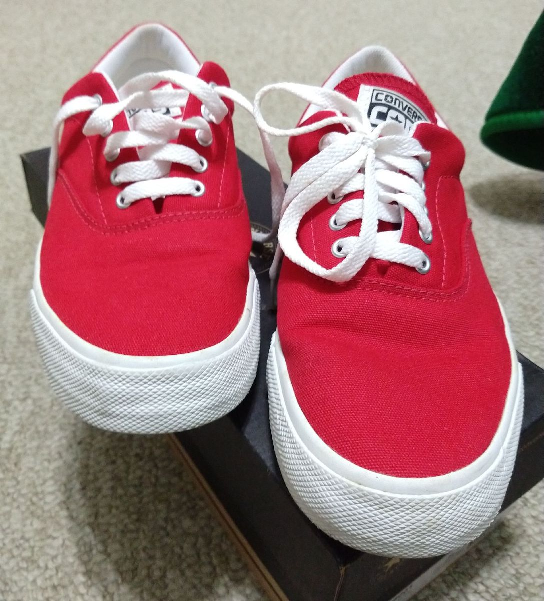 Converse best sale skidgrip vermelho