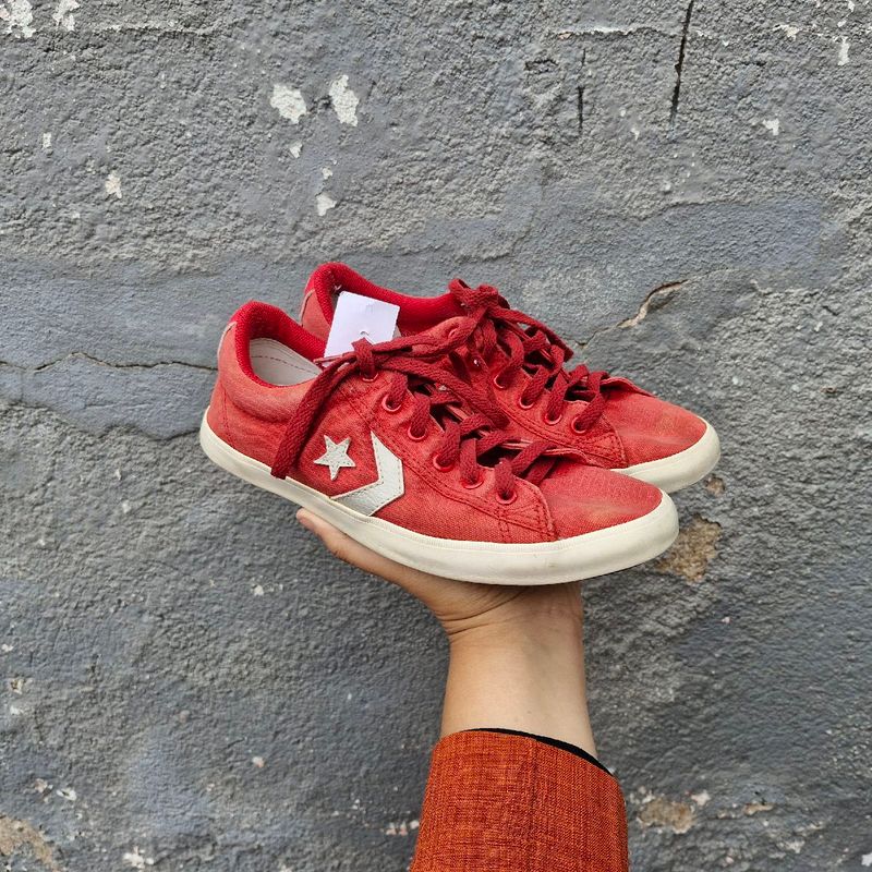 Tênis Converse Star All Star Player Vermelho Tênis Converse Star