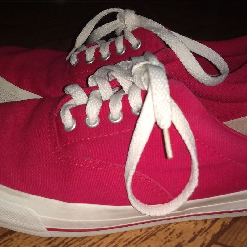 T nis Converse Tipo Vans Vermelho T nis Feminino Converse Usado 46824723 enjoei