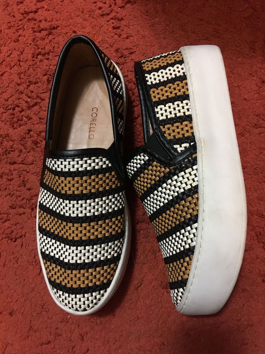 corello tenis slip on