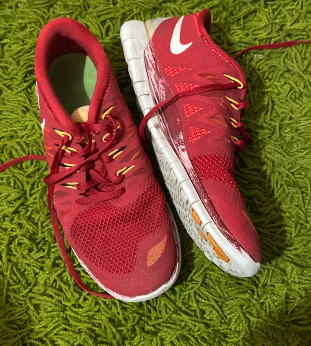 nike free run red and orange