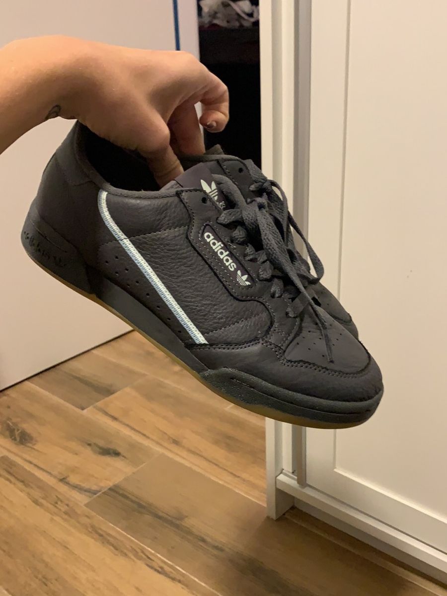 tênis couro adidas originals continental 80