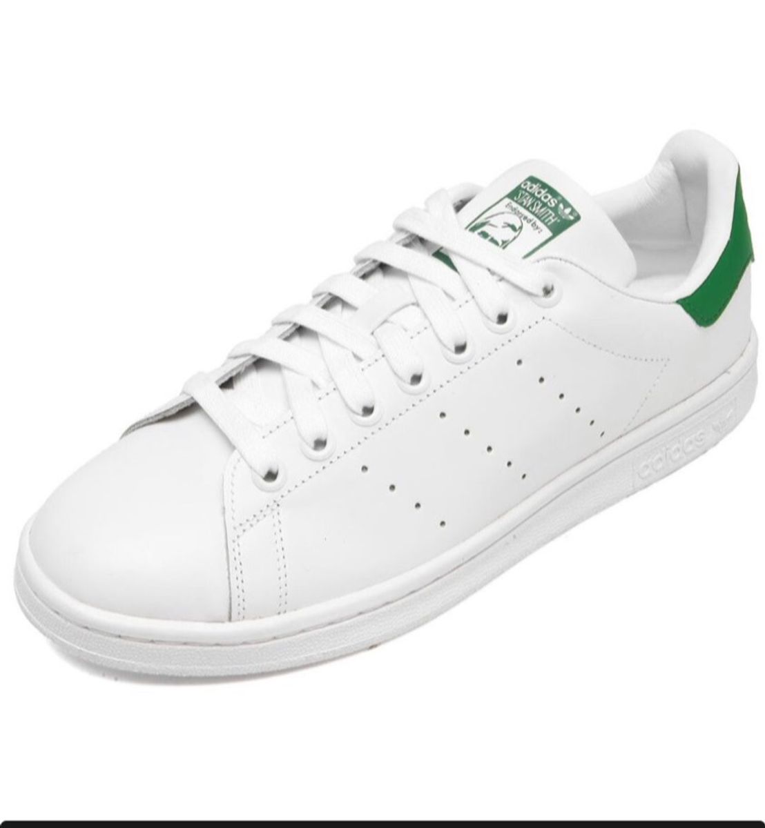 tênis couro adidas originals stan smith branco