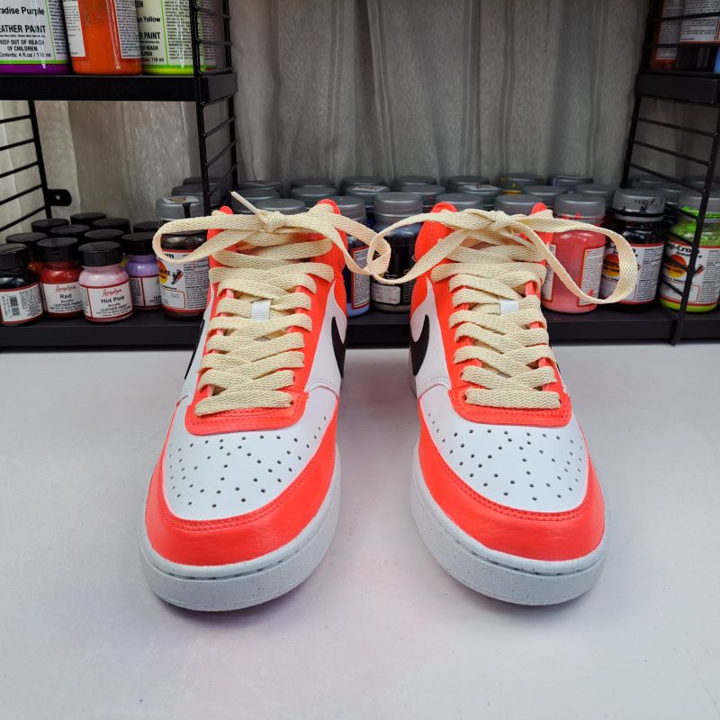 Tênis Court Vision Mid Nn Customizado Tênis Masculino Nike Usado  74812363 enjoei