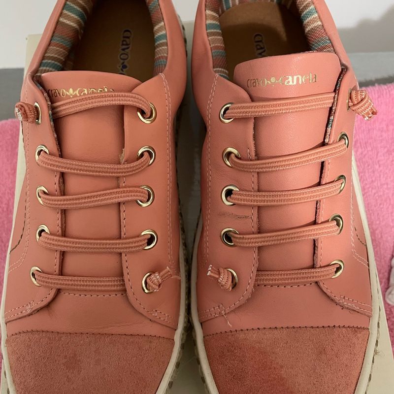 Tenis cravo best sale e canela rose