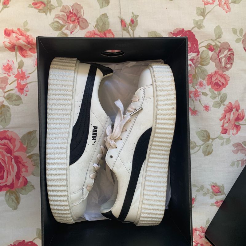 Puma rihanna branco sale