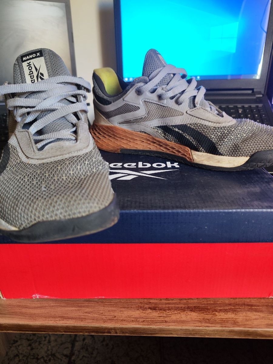 Tênis Crossfit Treino Nano Reebok 40 Cinza Tênis Masculino