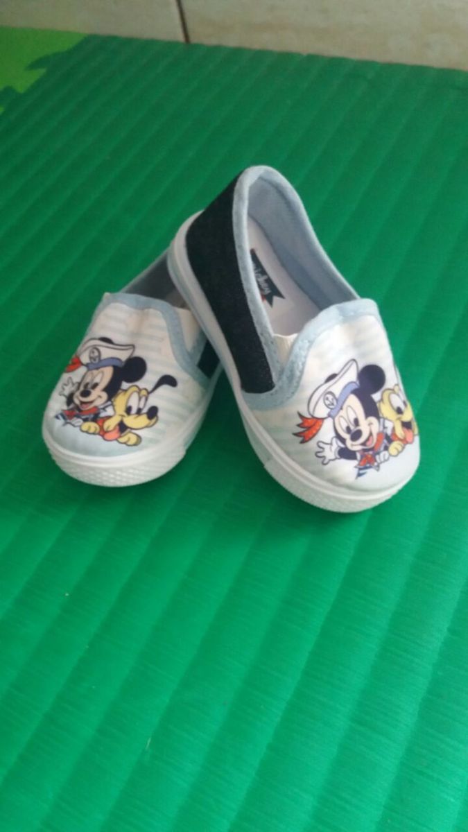 sapato mickey infantil