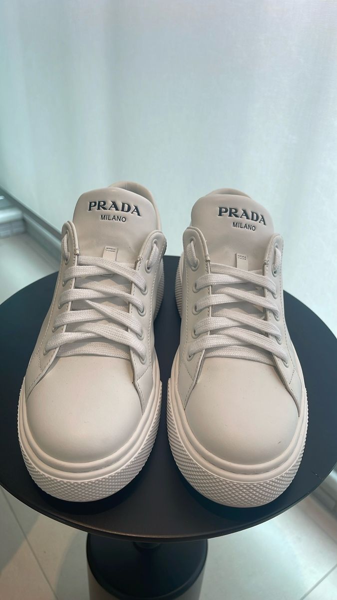 Tênis da Grife Prada Original com Nf Prada Usado 110048273 enjoei