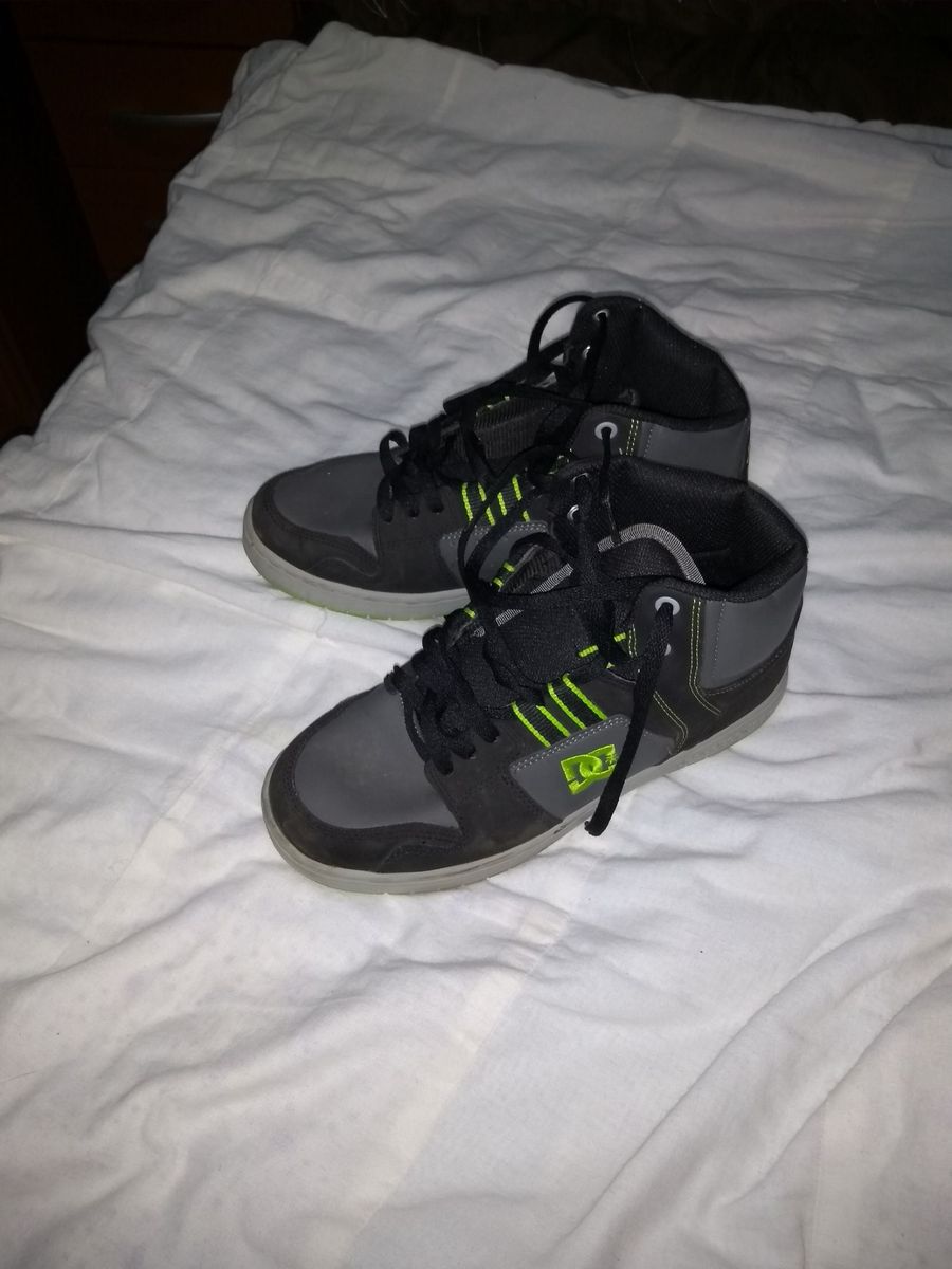 tenis dc shoes cano alto masculino