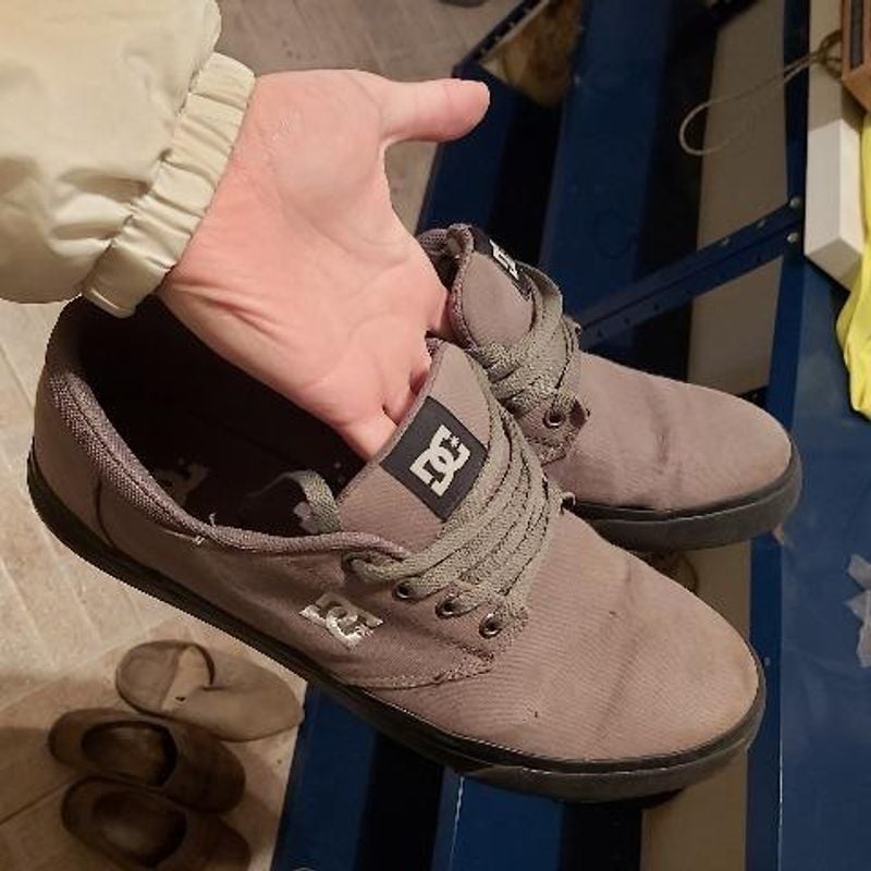 Tênis dc shoes plaza best sale lite cinza