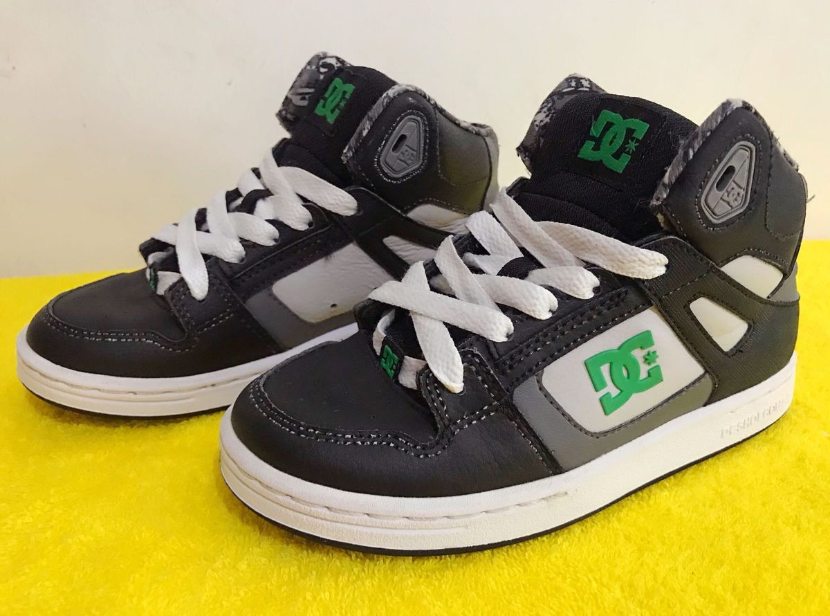 tenis dc shoes infantil