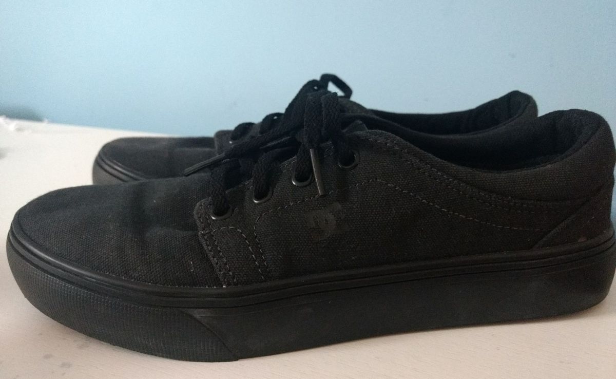 tenis dc all black