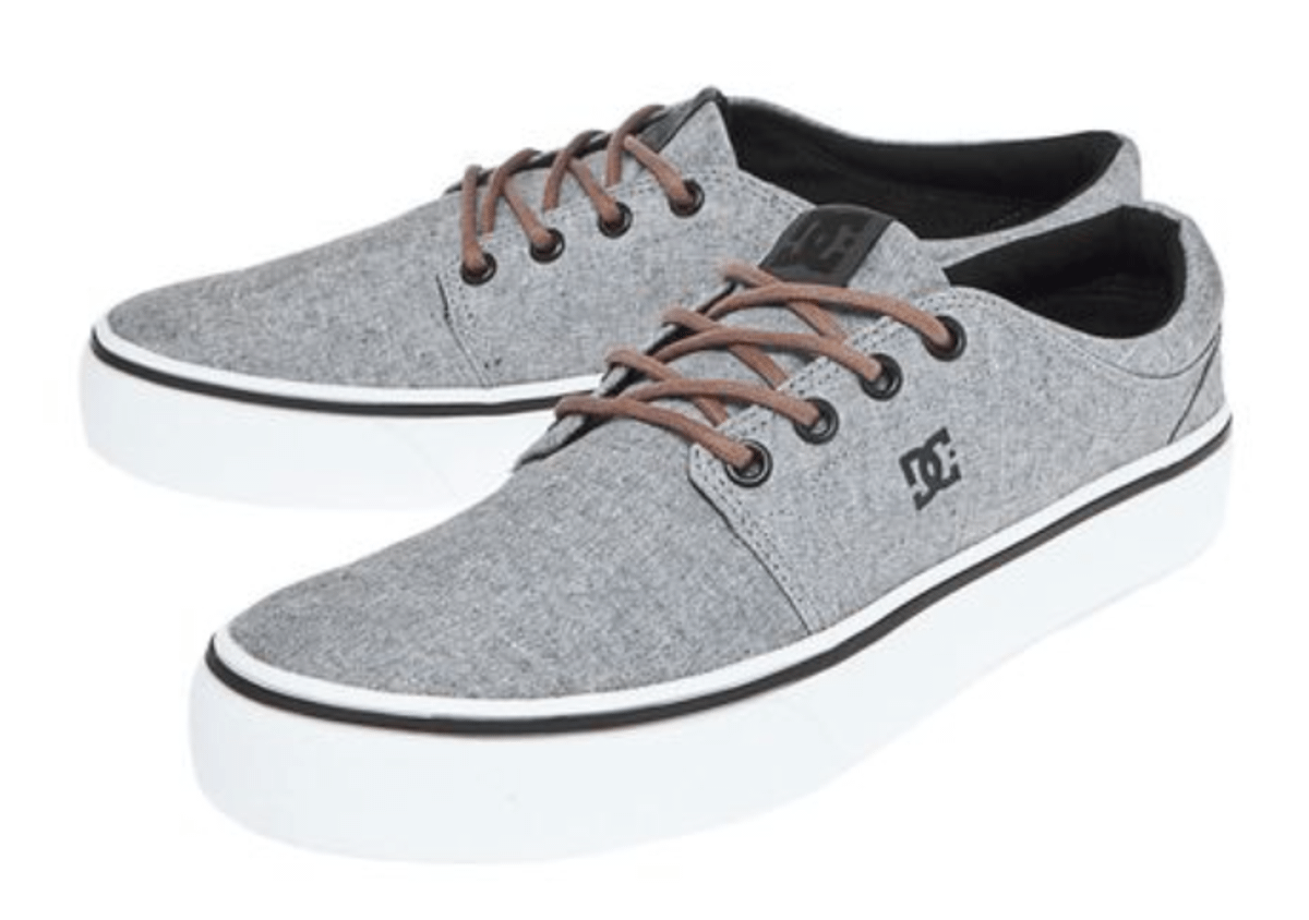 tênis dc shoes trase tx se cinza