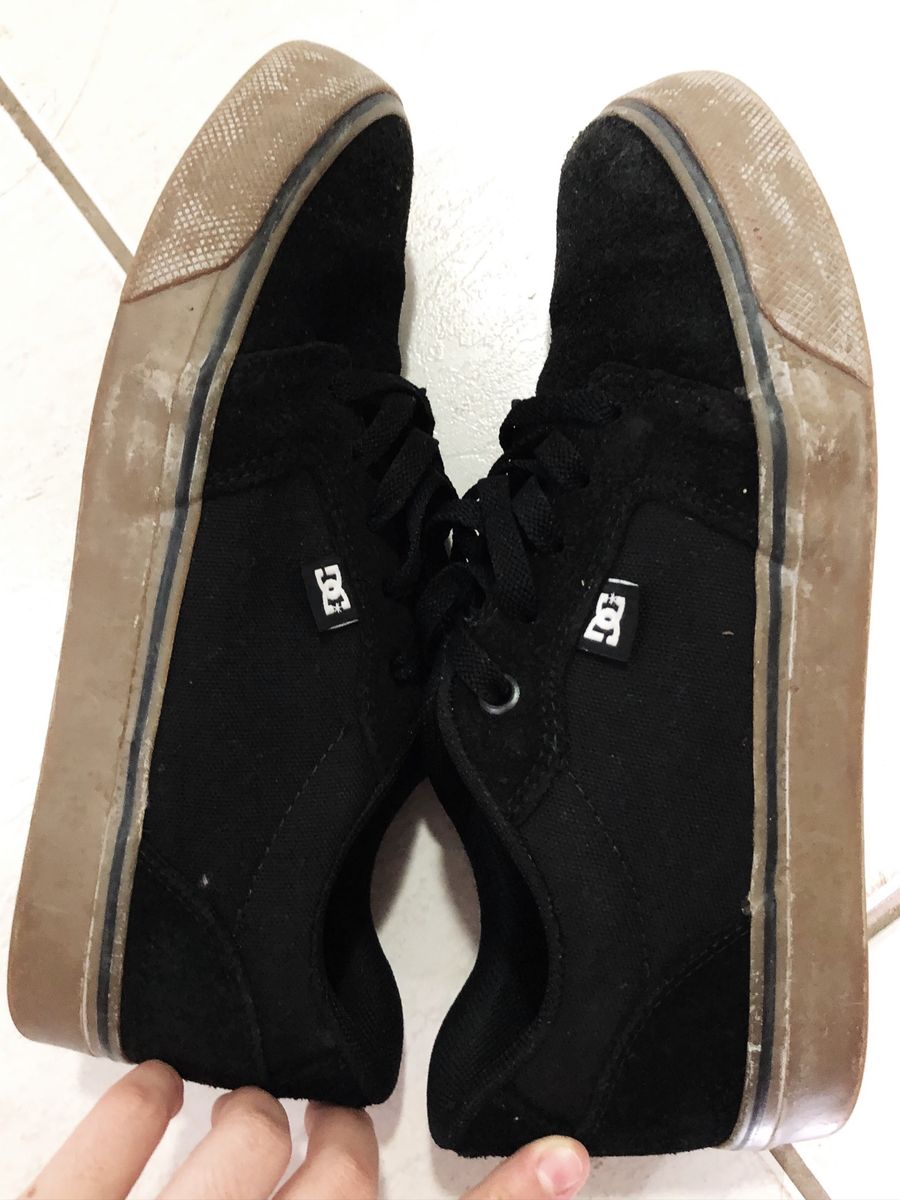 tênis dc shoes plaza lite preto