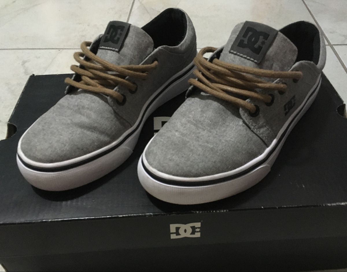 tênis dc shoes trase tx se cinza
