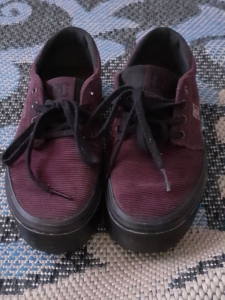 tenis dc plataforma