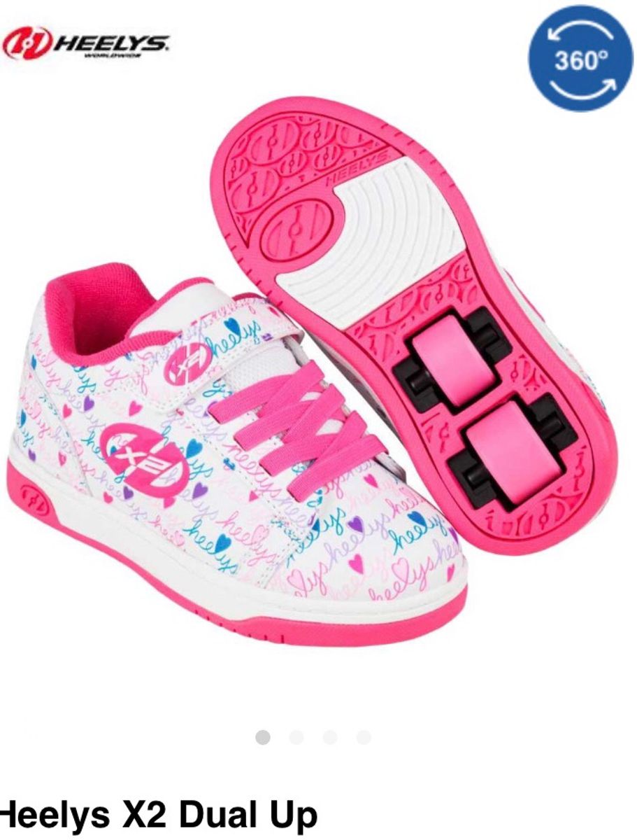 tenis com 2 rodinhas