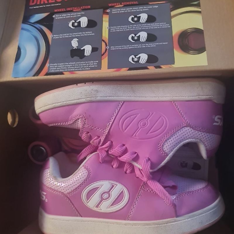 Tênis de Rodinha Heelys Rosa Tam 35 Heelys Usado 92869430 enjoei