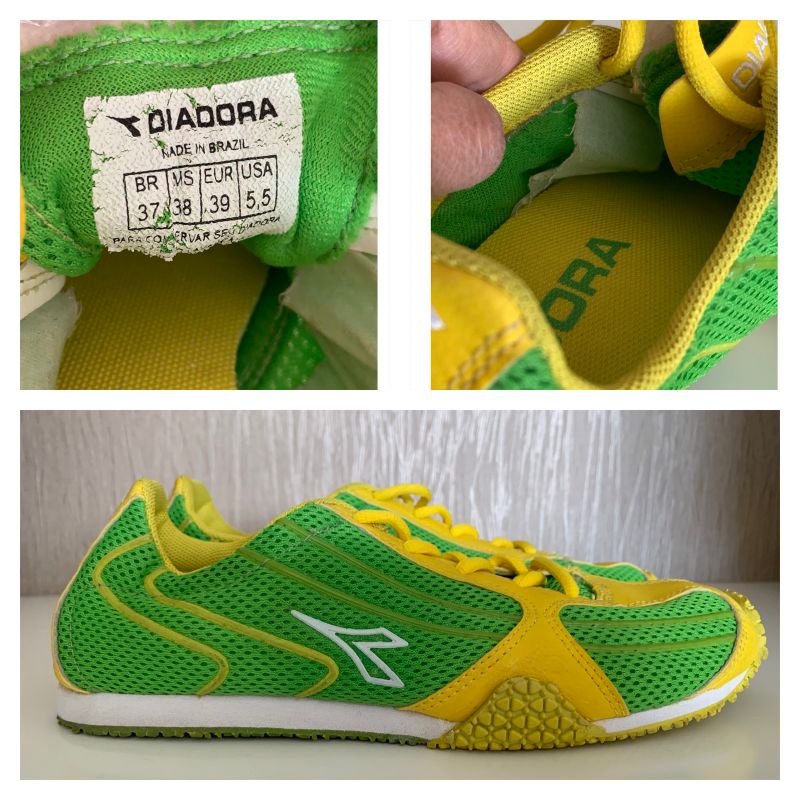 T nis Diadora Super Leve 37 T nis Feminino Diadora Usado 96816401 enjoei