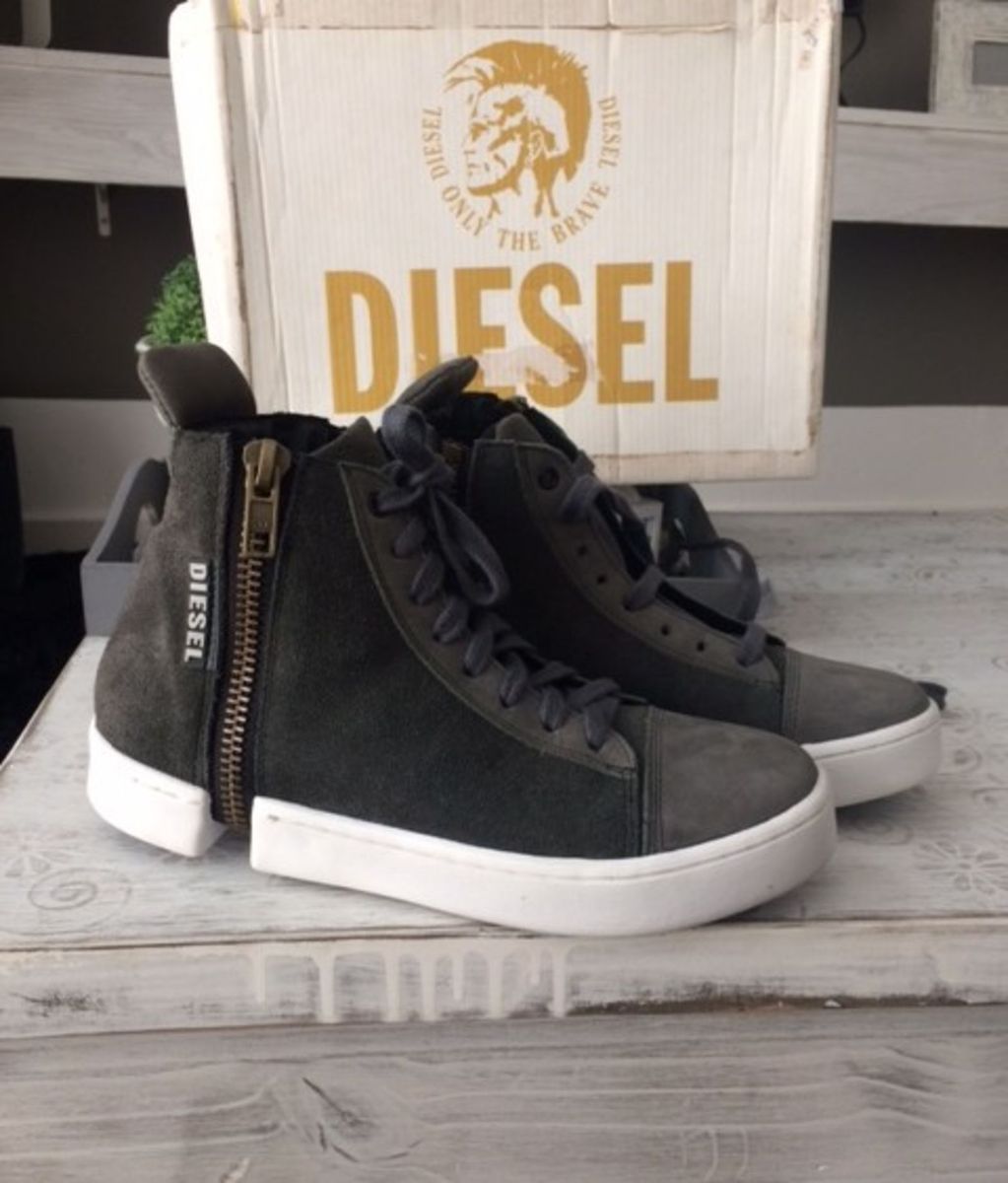 tenis diesel masculino cano alto