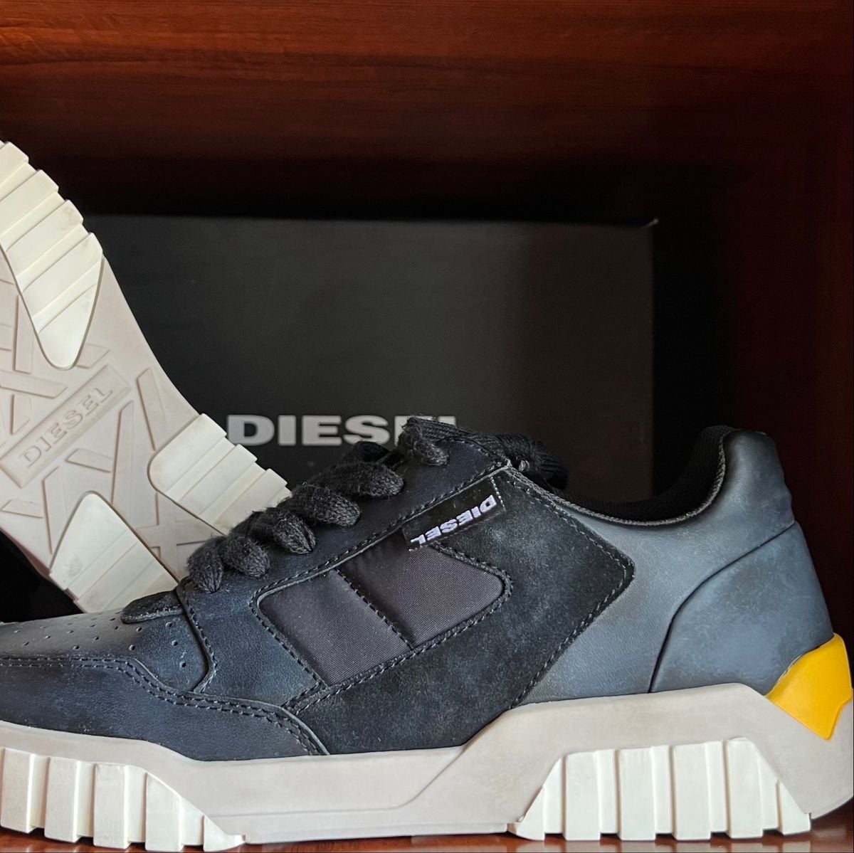 Tênis Diesel S-rua Low 90 Vntg | Tênis Masculino Diesel Usado 91373853 ...
