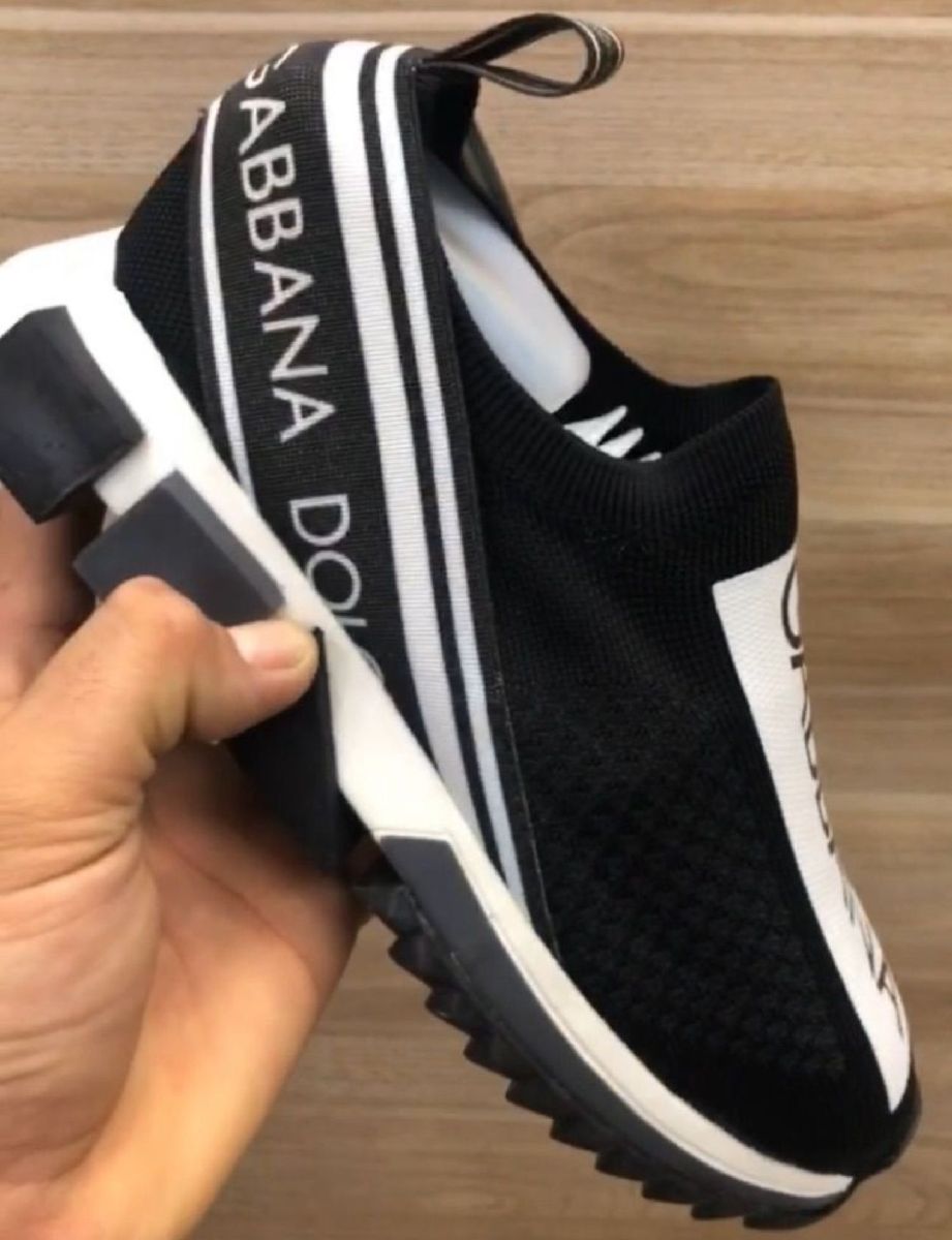 tenis dolce gabbana preto