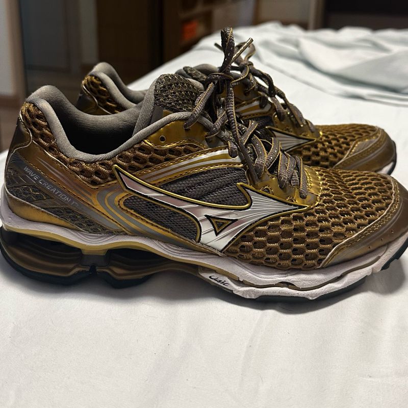 Mizuno wave creation store 17 brown