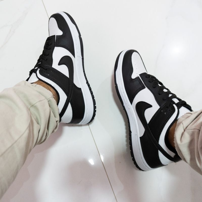 Tênis Feminino Tenis Baixo Preto E Branco Tênis Dunk Primeiraa
