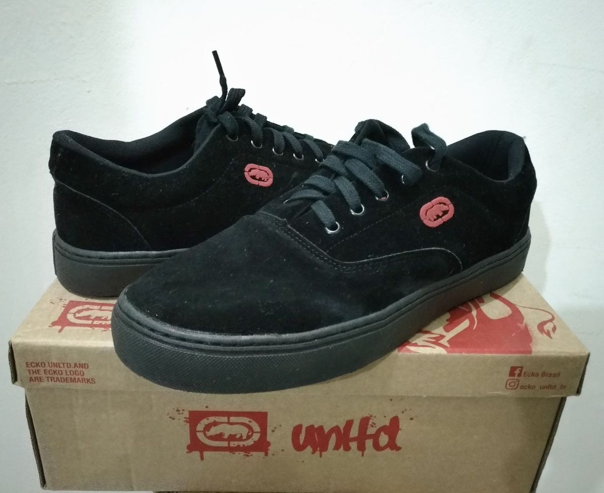 tenis ecko slide preto