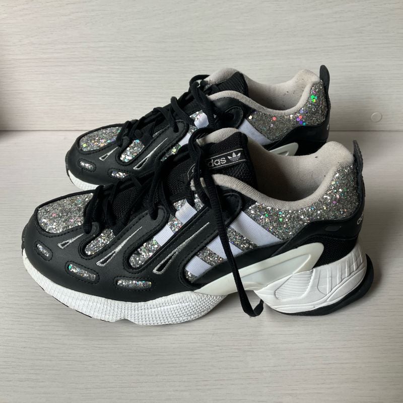 Eqt Gazelle Womens Adidas Glitter Trainers ADIDAS EQT GAZELLE