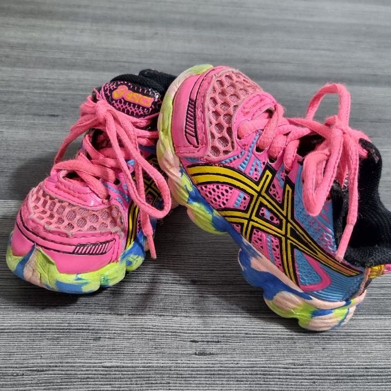 Tenis Esportivo Bebe Asics Gel Unissex Asics Gel Usado 88260157 enjoei