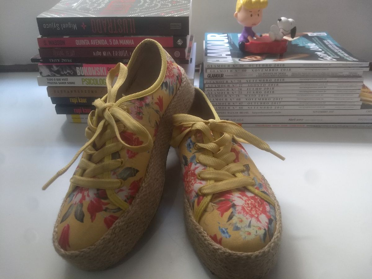 tenis beira rio estampado