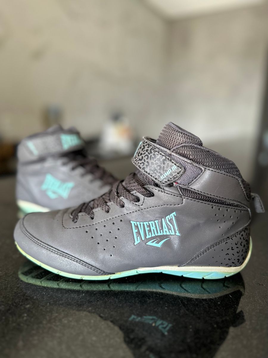 Tênis Everlast Cinza Cano Alto Jump 3