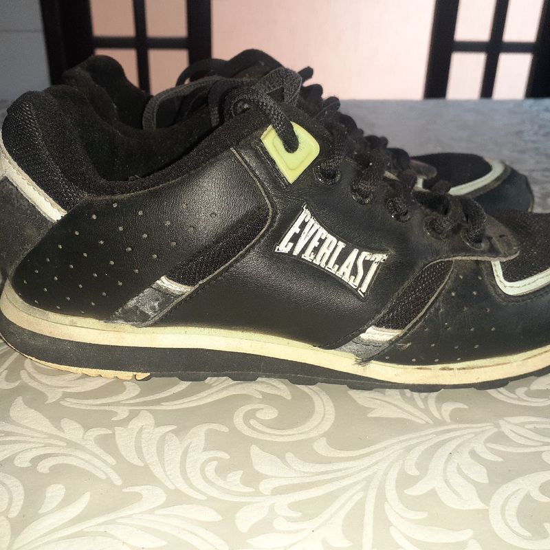 Tênis Everlast Original em Couro, Item p/ Esporte e Outdoor Everlast Usado  97447661