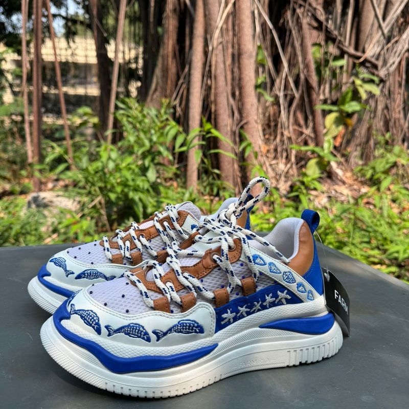 Tênis Farm Apolo com Bordados!!!! Farm Nunca Usado 108901670