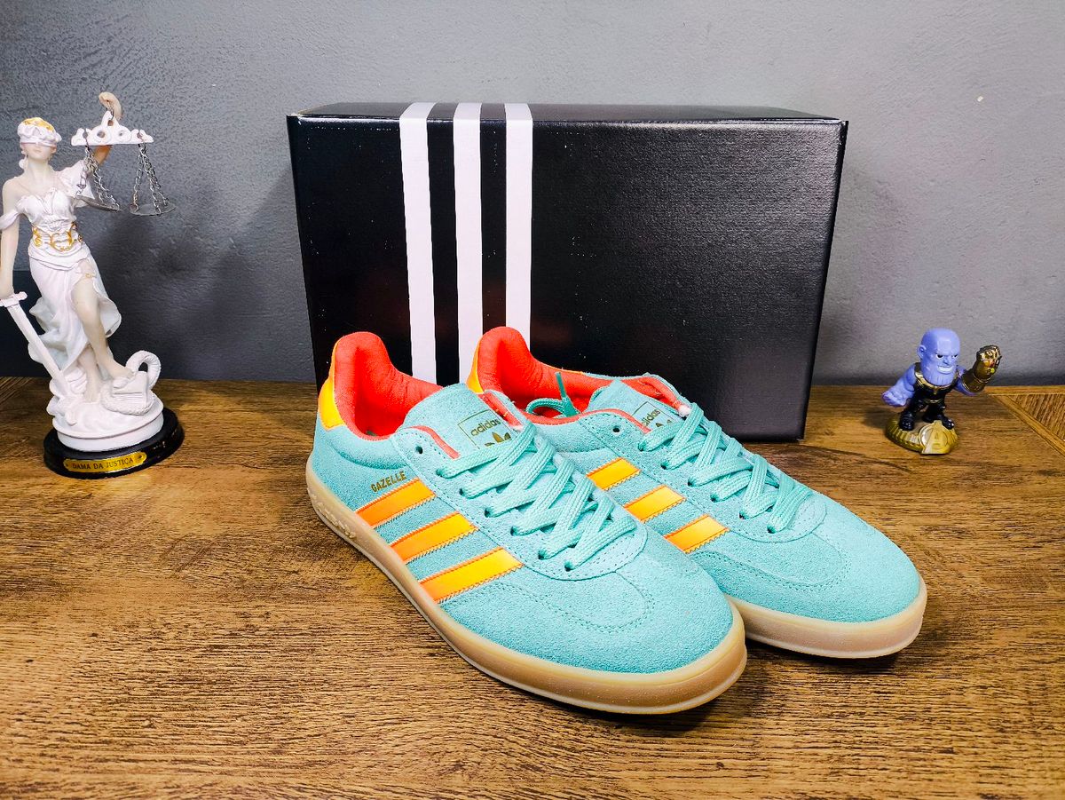 Tênis Feminino Adidas Gazelle 37 Original Core Tiffany Orange